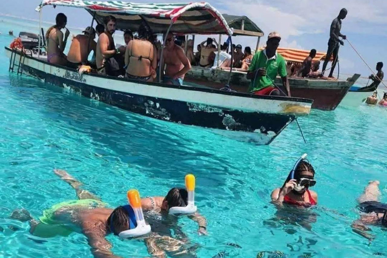 Zanzibar: Full-Day Mnemba - Turtle Swim & Sunset Dhow Cruise With Pickup From Nungwi/Kendwa Hotels