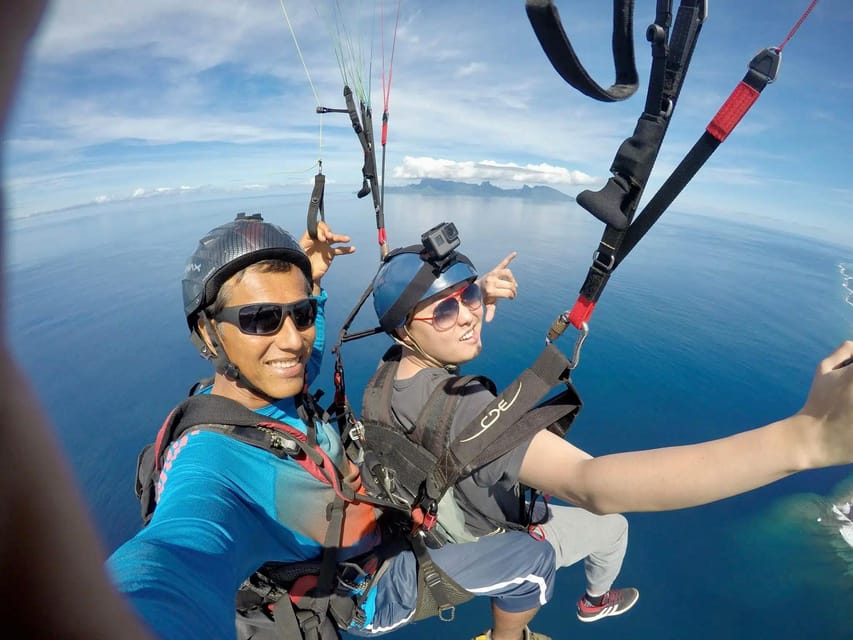 Tahiti : Visite d'une jounée avec Parapente