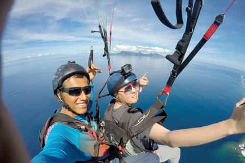 Tahiti : Visite d'une jounée avec Parapente