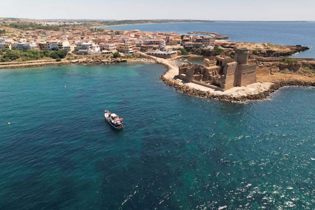 Verkostung täglicher Kreuzfahrten Le Castella Isola Capo Rizzuto