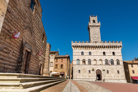From Siena: Best of Tuscany Wines & Lunch in Montepulciano ENG/SPA/ITA Small Group Tour Option