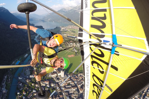 Interlaken: Tandem Hang Gliding Flight over Alps & Lakes