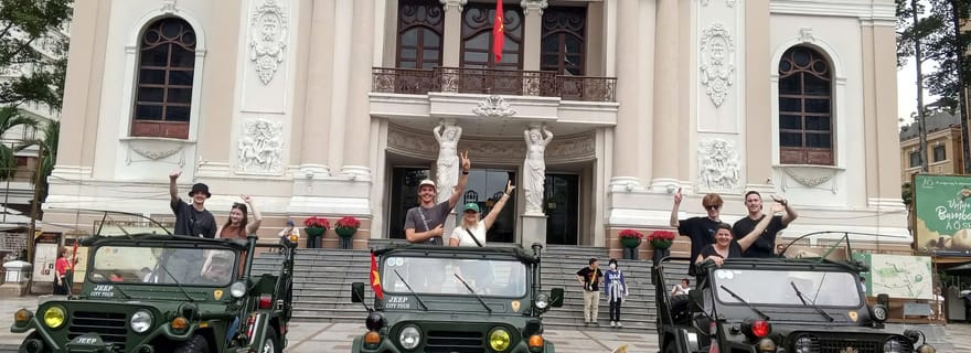 Visite privée de Ho Chi Minh-Ville en jeep de l'armée américaine