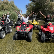Málaga: Excursión guiada por tierra y río en quad de 1 hora (2 personas)