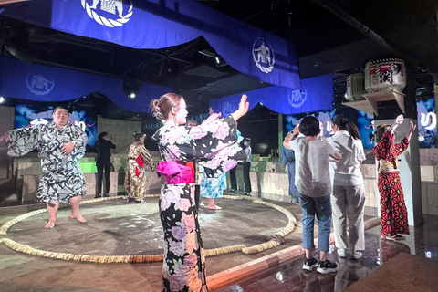Tokyo: Sumo Entertainment with Japanese Meal at Tokyo Tower Front row VIP seats