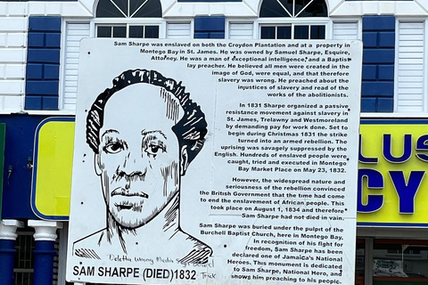 Montego Bay Private City Tour and Complimentary Shopping