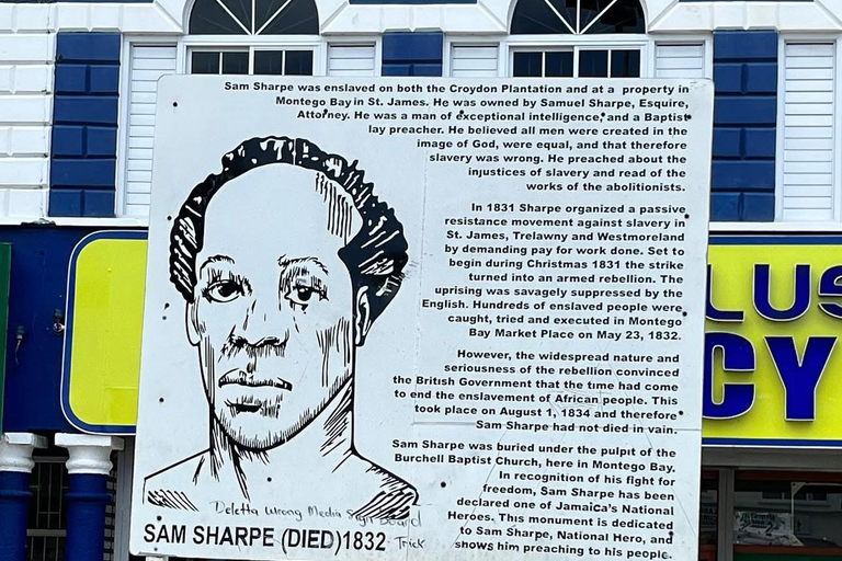 Montego Bay Private City Tour and Complimentary Shopping