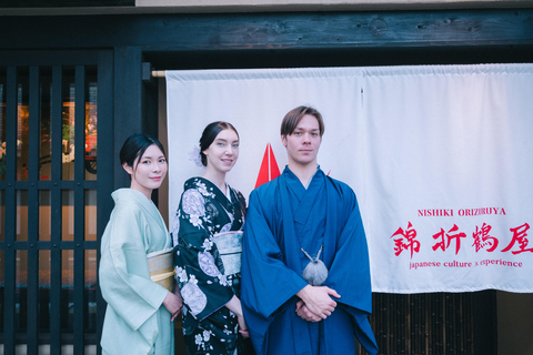 Kyoto: Cerimonia del tè con Kimono e servizio fotografico