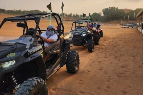 Dubaï : Balade privée à dos de chameau et en buggy dans le désertPas de prise en charge en charge avec le lieu de rendez-vous