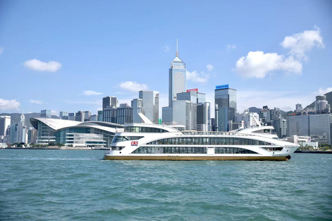 Hong Kong: Victoria Harbour Day, Sunset, or Night Cruise Day Cruise (17:10 PM – 18:10 PM)