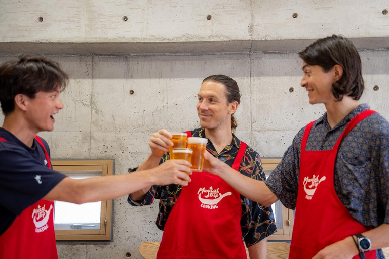 Fête à la maison à Osaka : cuisine, culture et découverte du saké