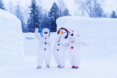 Rovaniemi: Santa's Day with Reindeer Moments & Snowman Magic