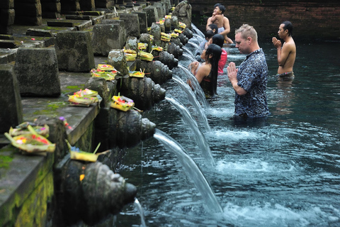 Centre de Bali : Visite du village d'Ubud, des rizières et de KintamaniCircuit de base (ne comprend pas les droits d'entrée et les repas)