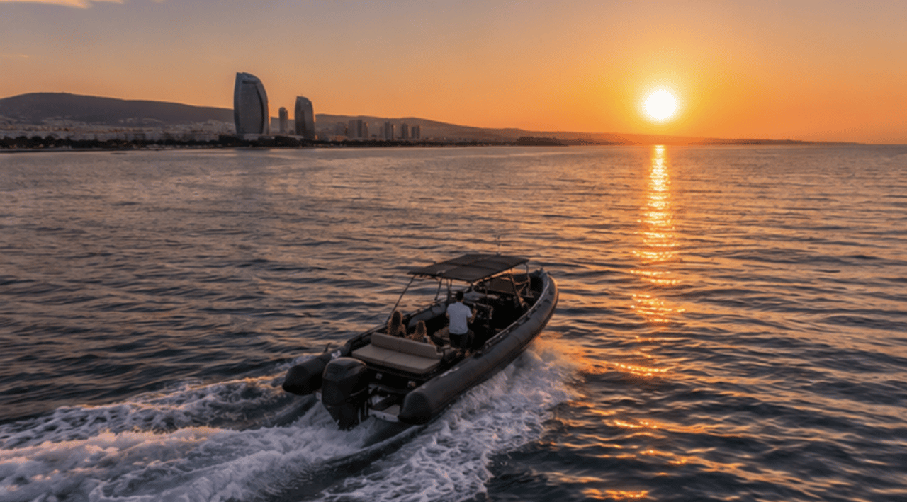 Limassol: Bootsfahrt bei Sonnenuntergang mit Drohnenaufnahmen