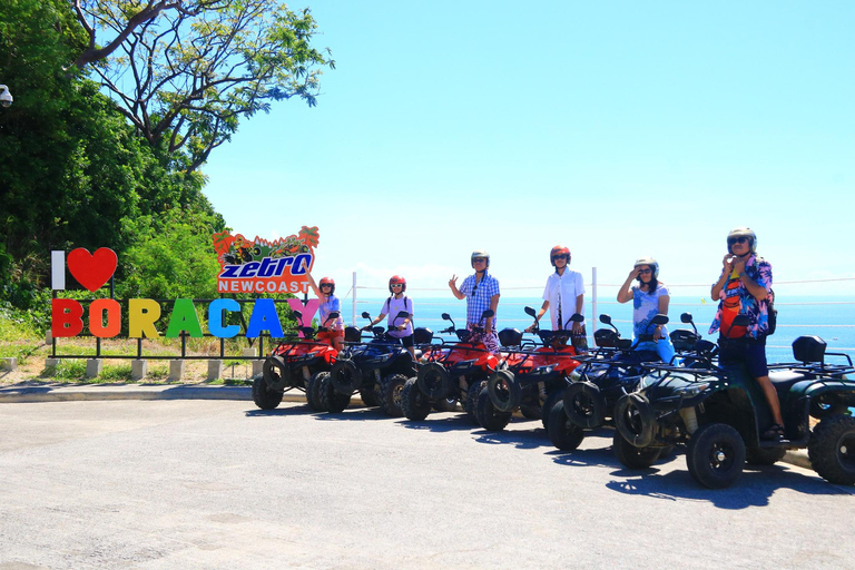 Boracay Ride & Glide: ATV Adventure + Sunset Party Boat
