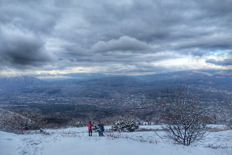 Skopje z góry: Doświadczenie z gór