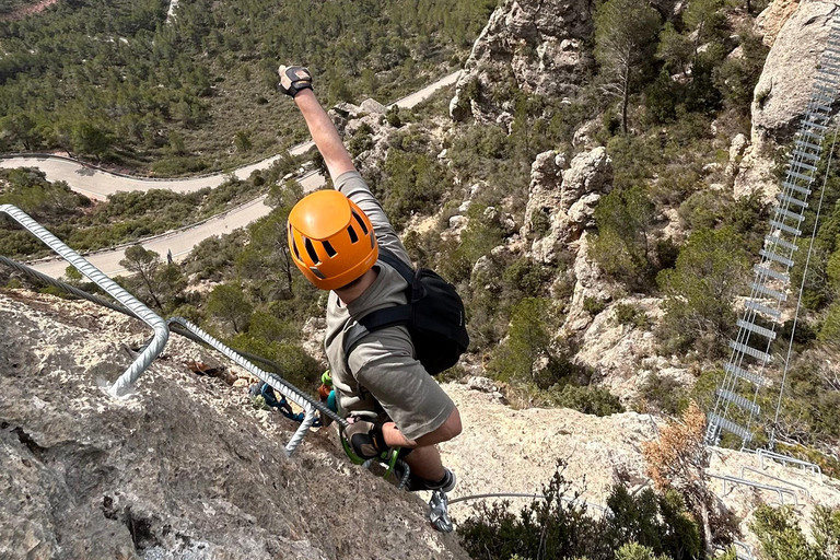 Climb the best via ferrata in Valencia