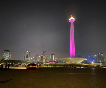 Jakarta: Private Guided Sightseeing & Street Food Night Tour