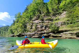 2 ore da Vienna Fiume alpino "Double Ducky" kayak in acque bianche