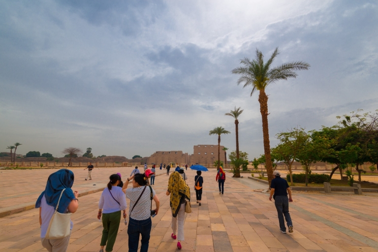Hurghada: tour naar Luxor & de Vallei der Koningen met lunchVanuit Hurghada: privétrip Luxor en de Vallei der Koningen