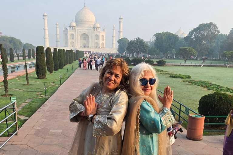 Agra: Taj Mahal Skip-The-Line, Agra Fort & Baby Taj Tour Only Guide Services For Taj Mahal Only