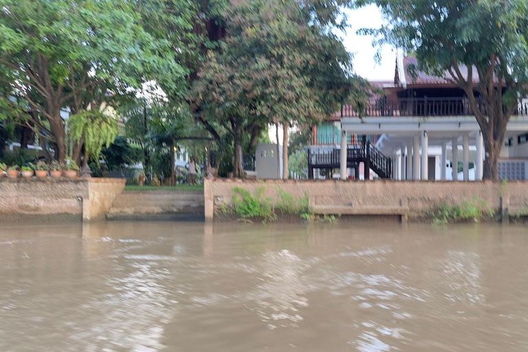 Da Ayutthaya : Giro in barca di un&#039;ora nel patrimonio di AyutthayaDa Bangkok : Tour pomeridiano della città fluviale di Bangkok