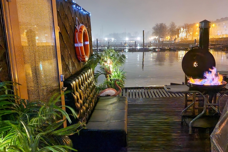 Riga: Sauna flotante en el río DaugavaRiga: Sauna flotante en el río Daugava, 3h