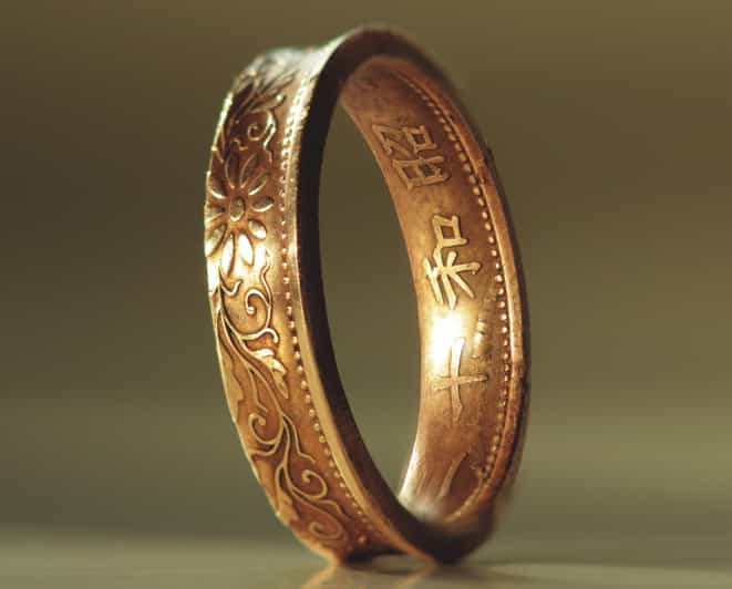Tokyo, Asakusa:Ring-Making Workshop w/ Japanese Vintage Coin