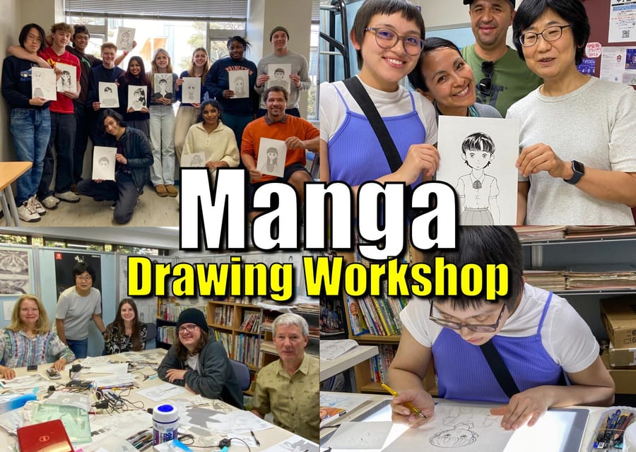 Tokyo: Manga, Anime Drawing Workshop with a Pro Manga Artist