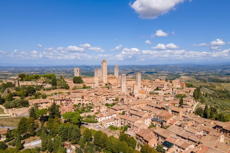 De Florence: visite privée d'une journée des joyaux de la Toscane