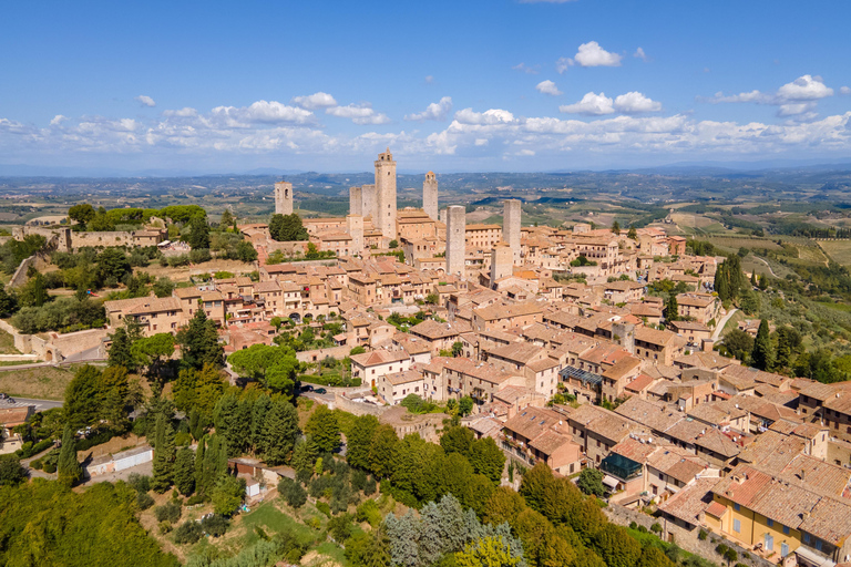 Ab Florenz: Private Tagestour Juwelen der ToskanaFrom Florence: Private Full-Day Jewels of Tuscany Tour