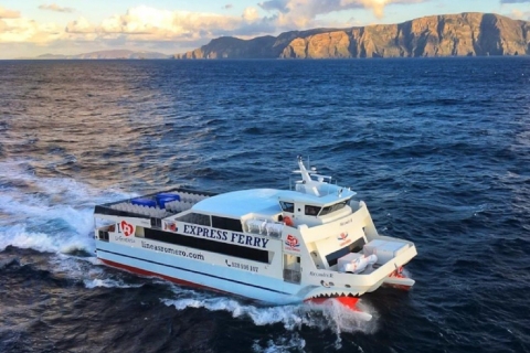 Lanzarote: ida y vuelta en ferry a La Graciosa con wifi