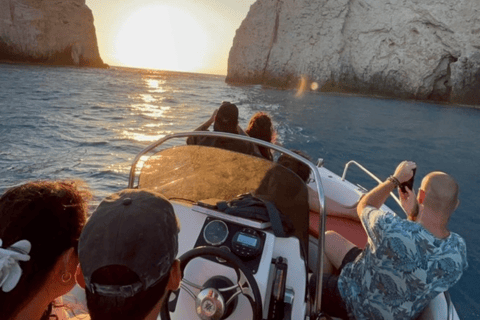 Zakynthos: Mizithres Sunset Cruise with Turtle Spotting