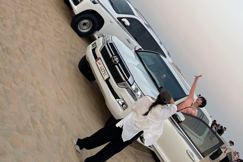 Desert Safari Qatar Camel Sandbording sunrise/sunset tour