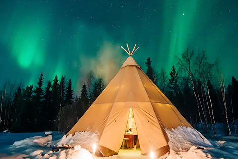 Kiruna: Sami-Inspired BBQ Dinner with Northern Lights Chase