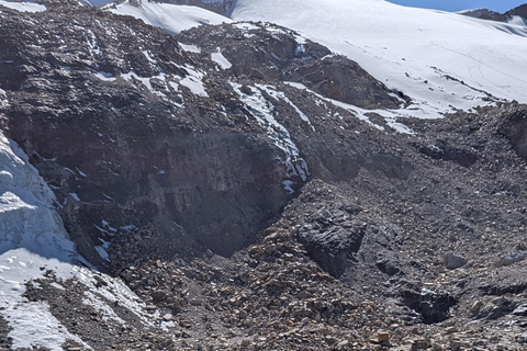 Wanderung Charquini und Lagunen von Huayna Potosí (Westseite)Wandern in Charquini und Lagunen von Huayna Potosí (Westseite)