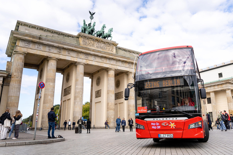 Berlin: Sightseeing Hop-On Hop-Off Bus Ticket Berlin Hop-on Hop-off bus Tour A+ B 24 hours