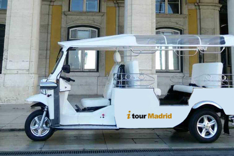 Madryt: Najważniejsze atrakcje miasta wycieczką elektrycznym tuk tukiemMadryt: Wycieczka po mieście elektrycznym tuk tukiem GV71