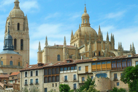 From Madrid: Full Day Trip to Segovia and Toledo