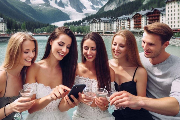 Chamonix: Outdoor-Bachelorette-Party-Spiel mit HerausforderungenJunggesellinnenabschiedsspiel im Freien auf Französisch
