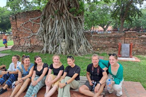 Colori di Ayutthaya: tour in bicicletta di 6 ore patrimonio dell&#039;UNESCO