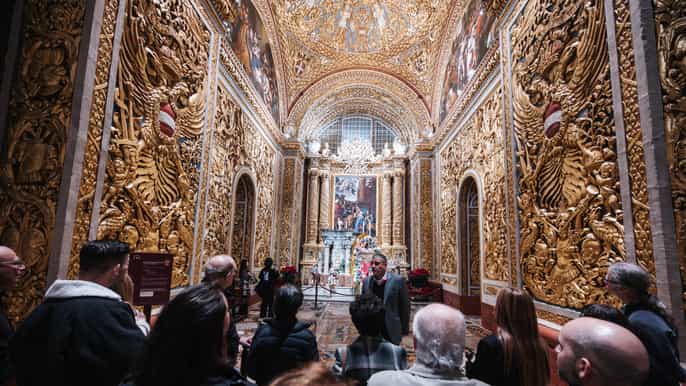 Tour serale della Concattedrale di San Giovanni con spettacolo