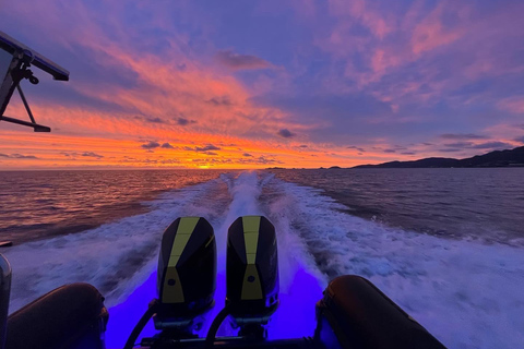 Cala d&#039;Orzu Zonsondergang, Cacoa en snorkelen