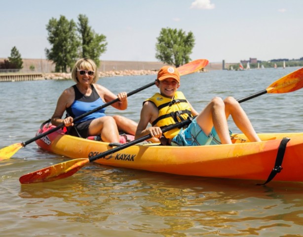 Visit Cherry Creek Reservoir 2 Hr Paddleboard & Kayak Rentals in Parker, Arizona
