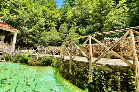 Tagestour mit dem Land Rover zum Berg Dajti und zum Wasserfall Shengjergj