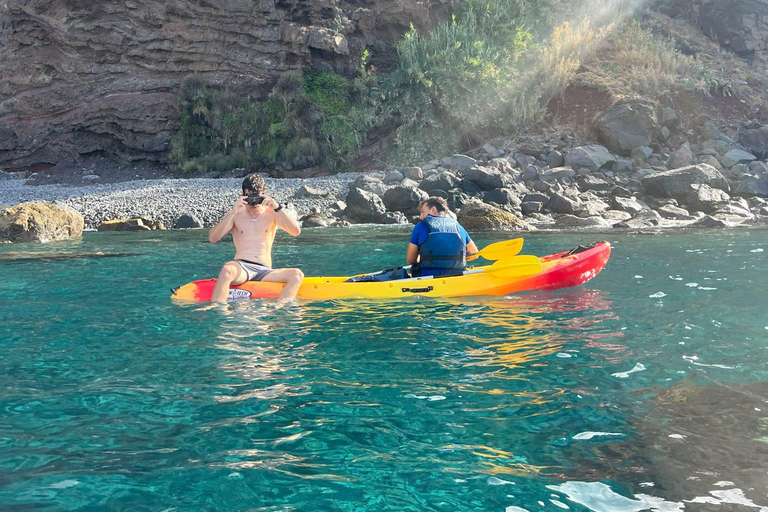 Funchal: Kajakken en snorkelen in natuurreservaat Garajau