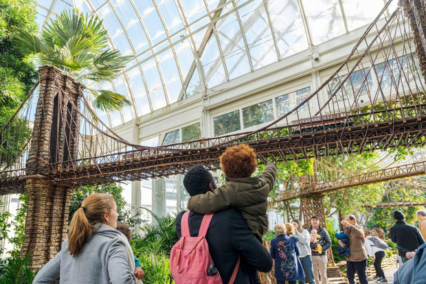 Giardino Botanico di New York: Spettacolo di treni per le vacanze