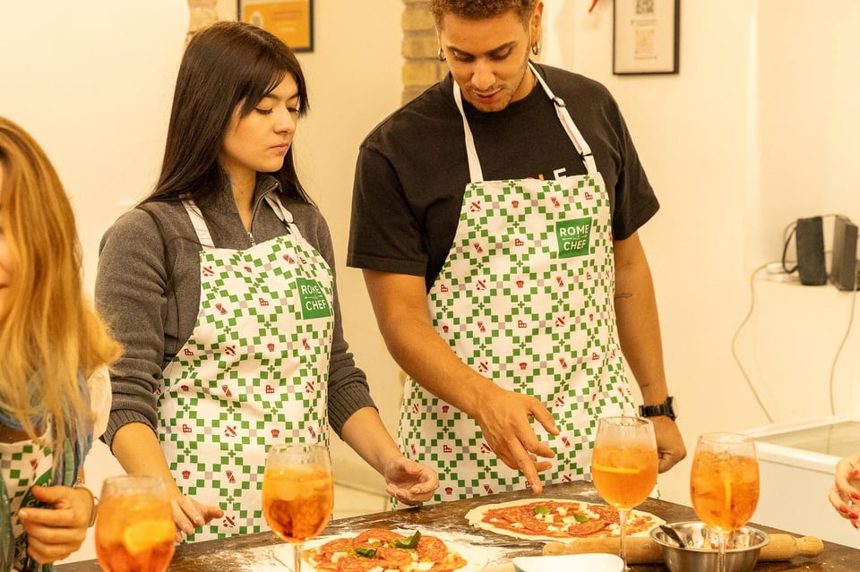 Rom: Pizza-Kochkurs ...