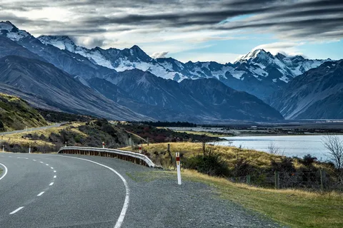 De Tekapo: Excursão de um dia ao Monte Cook e excursão ao Lago Pukaki com almoço