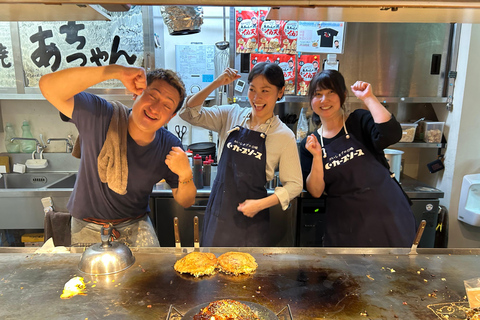 Cook Okonomiyaki at a Hidden Local Spot in Hiroshima